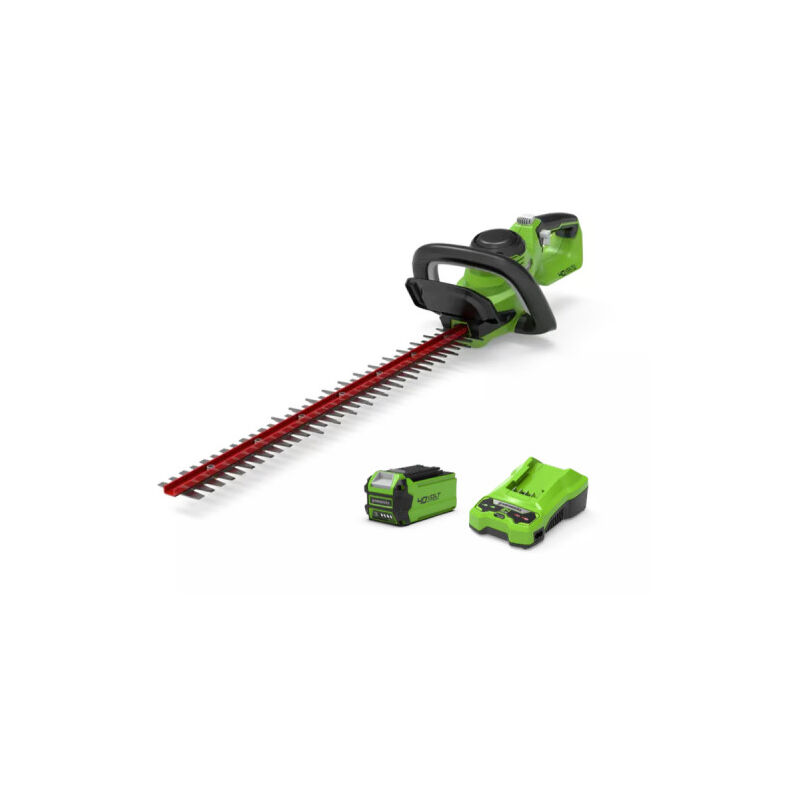 Greenworks - Taille-haie Sans Fil Greenworks 40v Avec Batterie Et Chargeur