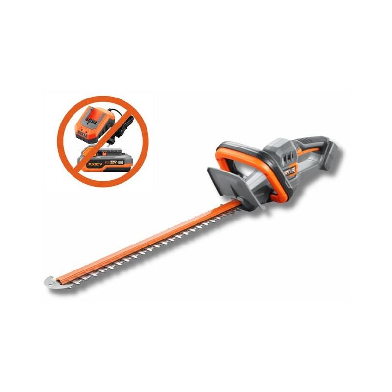 Taille-haies à batterie Fuxtec FX-E1HS20 - 20V lame 52cm - Sans batterie ni chargeur