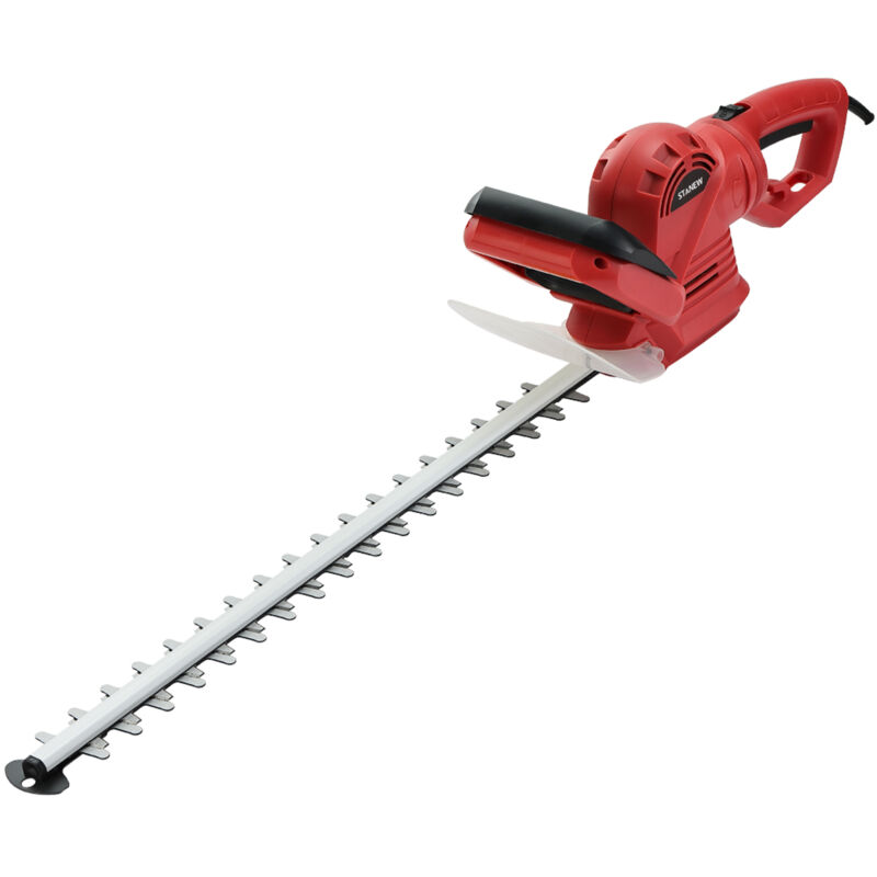 TEENO STANEW Taille-haies &eacute;lectrique Taille Haie710 W, Longueur de Lame 610 mm, Ouverture des Dents 24 mm