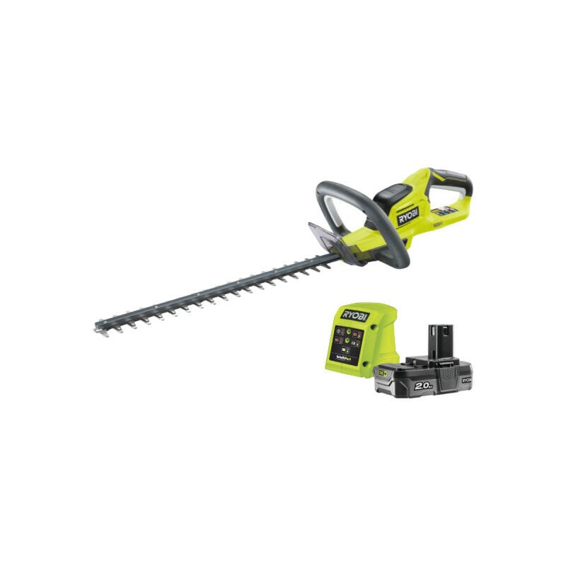 Taille-haies 18V One+ LithiumPlus 1 batterie 2.0Ah - 1 chargeur rapide RHT184520 - Ryobi