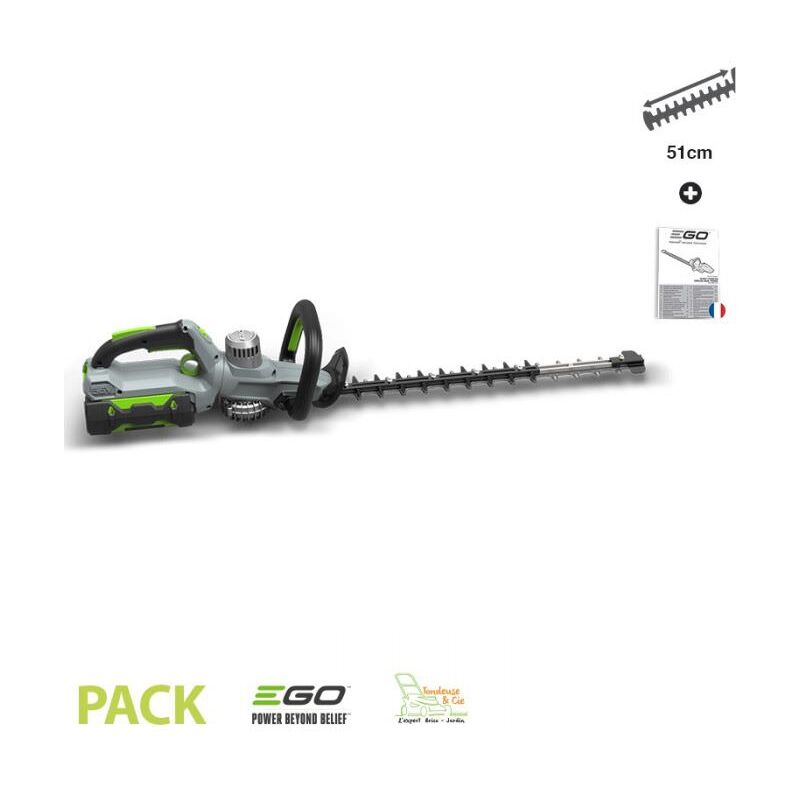 Ego Power+ - Taille haies sur batterie Ego Power 56V HT5100E lame 51cm