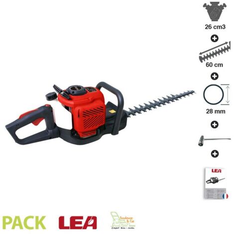 Taille-haies thermique 27cc double lame 60 cm Dunsch DU36272