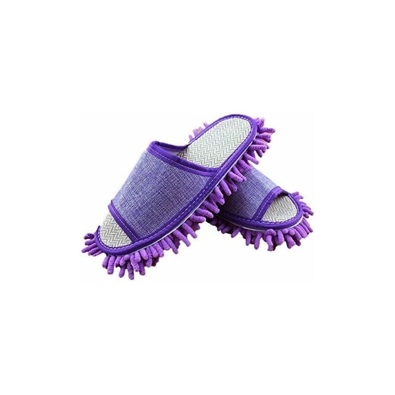 Linghhang - Taille s 36-38 Nettoyeur à Microfibre Nettoyage de Chaussures à la Maison Outil de Nettoyage de Chaussures à mouler, Violet