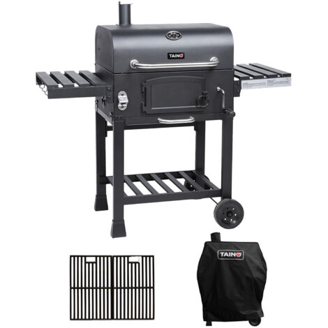 TAINO HERO BBQ Smoker Grill Chariot Charbon de Bois Grill Debout Grill Fumoir Four