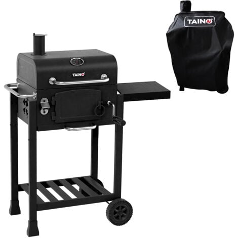 TAINO HERO set fumeur petit gril chariot charbon de bois grill cheminée support grill