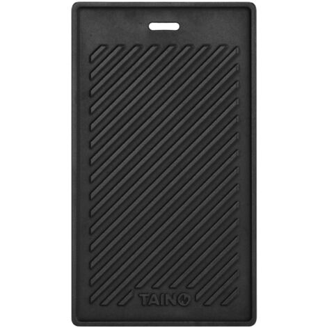 TAINO PLATINUM / BLACK Plaque de gril en fonte Plaque réversible Accessoires pour gril à gaz