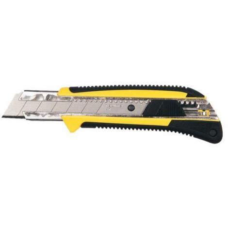 TAJIMA Cutter 25 mm bi-matière (blocage à molette crantée)