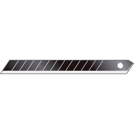 Tajima Ersatzklinge Cutterklingen Razar Black Blade 9 mm 10 Stück in Spender