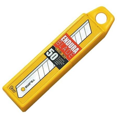 Tajima LB30-50H, lame di ricambio, argento, 9Â mm, set da 50Â pezzi
