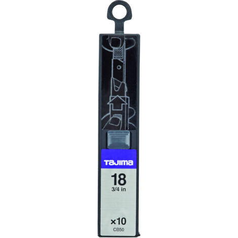 Tajima Razar Black Klingen 18mm CB50RB im Spender a. 10 Stück, LCB50RB
