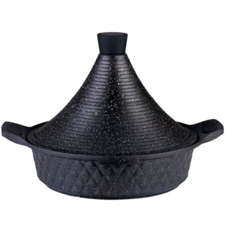 Tajine - BAUMALU - Compatibile con tutti i fuochi, compresa l'induzione - 28 cm - Con coperchio