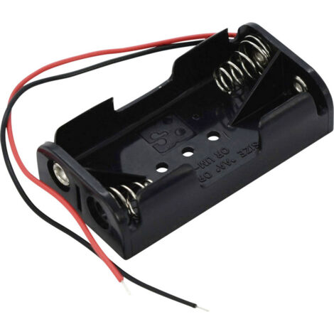 Takachi SN32 Batteriehalter 2x Mignon (AA) Kabel (L x B x H) 57.6 x 31.2 x 15.2 mm