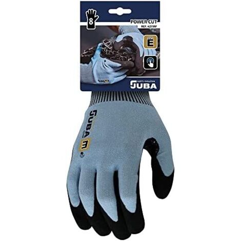 Taktiler Arbeitshandschuh k-rock fiber / nitrile Größe 6 juba