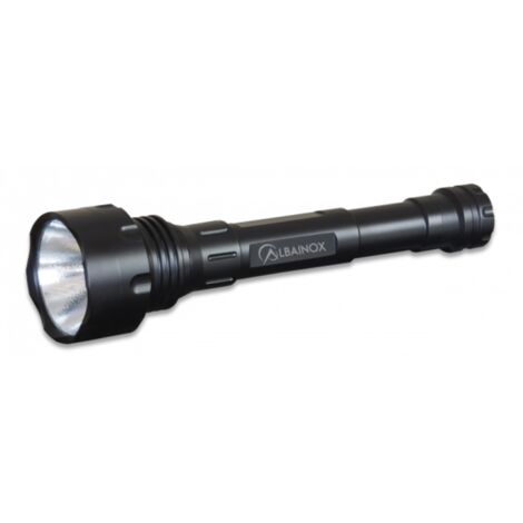 Taktische Taschenlampe Martinez Albainox mit 4 Funktionen Led 3 W Größe 21,5 cm, in Blisterverpackung 12188