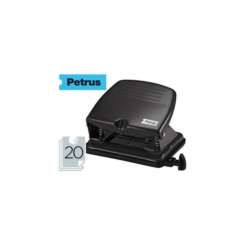 

Taladrador petrus 65 color -negro -capacidad 20 hojas