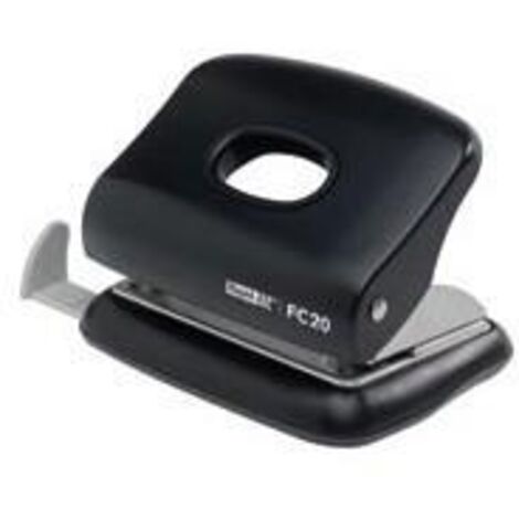 Taladrador rapid fashion fc20/4 metalico color negro 4 taladros capacidad 20 hojas