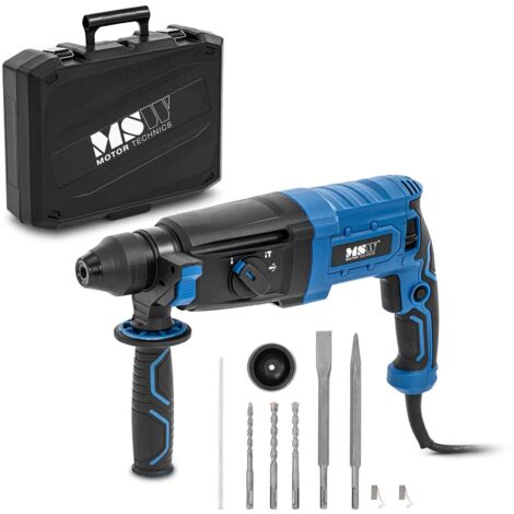 MSW Taladro - 800 W - 0 - 1350 rpm - 0 - 5700 impactos/min