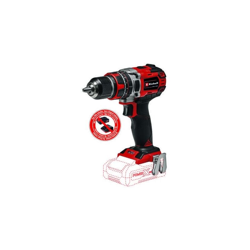 Einhell - cahersa- taladro percutor sin escobillas (brushless) tp-cd 18/50 Li-i bl