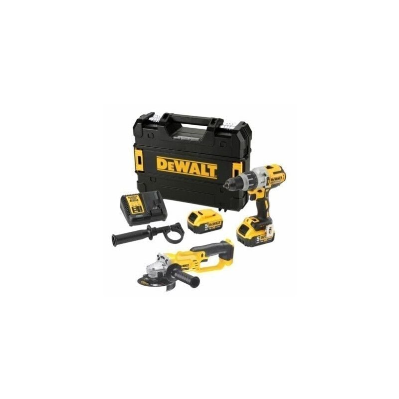 

Taladro Atornillador 18V Li 13Mm Cprof136 + Amoladora 125Mm Dewalt