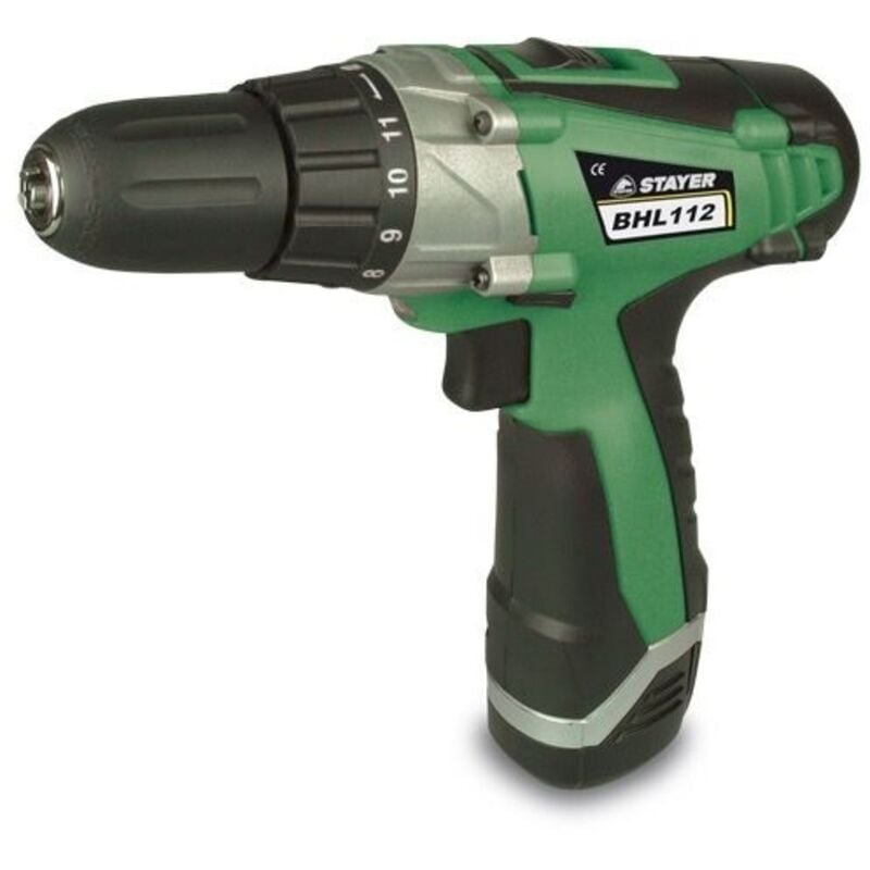 

Stayer Taladro Bhl111k 12V.2Bat.2.0Ah Box