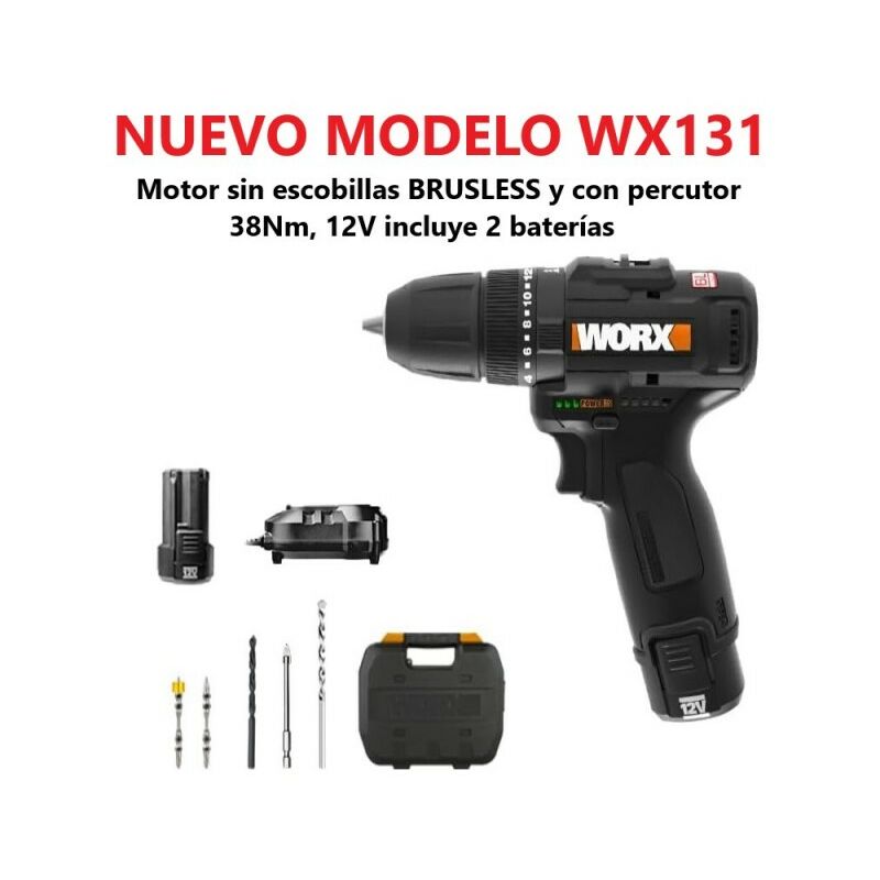 

Taladro Atornillador Worx Wx128.3