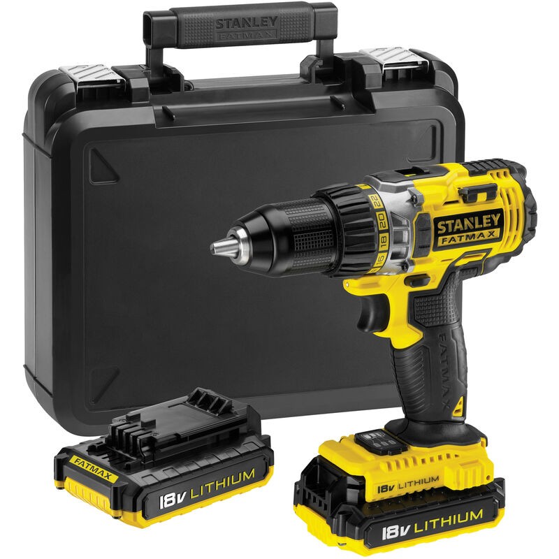 

Stanley ® - Stanley FMC600D2-QW TALADRO ATORNILLADOR 18V Litio 2Ah con maletín