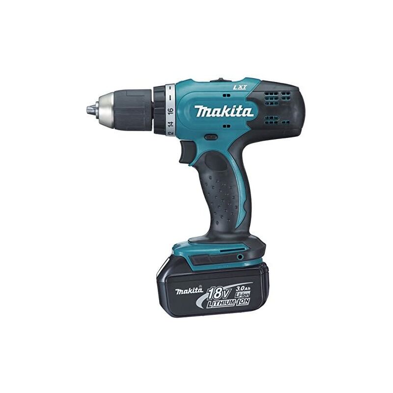 

Makita - Taladro atornillador 18v 1,5ah 2 bateria li-ion diámetro 36