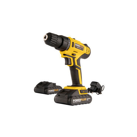Taladro Atornillador 2 Baterias 18v Powx0069li