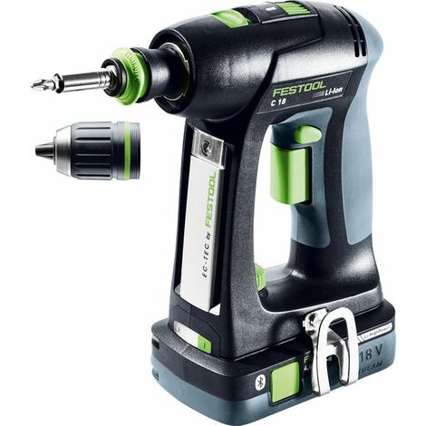 Festool Trapano avvitatore a batteria C 18 HPC 4,0 I-Plus