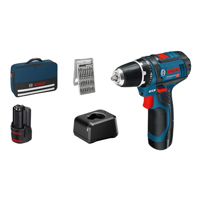 

060186810H ATORNILLADOR A BATERÍA GSR 12V-15 PROFESSIONAL - Bosch