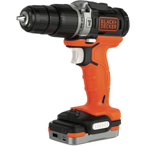 Taladro Atornillador A Percusión Inalámbrico Bdchd12S1-Qw 12V - 1.5 Ah Litio Black Decker