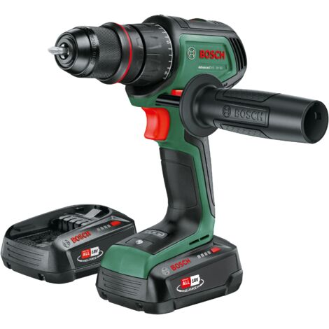 Taladro atornillador - AdvancedDrill - 18V-80 - 2 baterías de 2,5 Ah - Mandril metálico extraíble - Sin cable