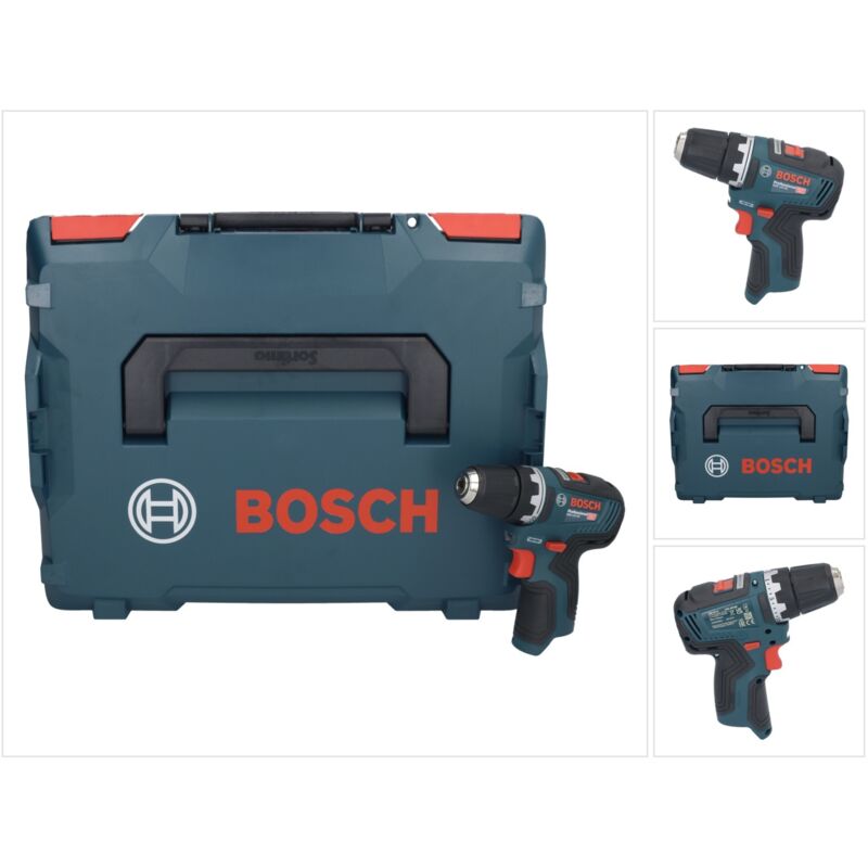 Bosch - Taladro atornillador inalámbrico 12 v 35 Nm sin batería ni cargador en una L-Boxx - gsr 12V-35 Professional