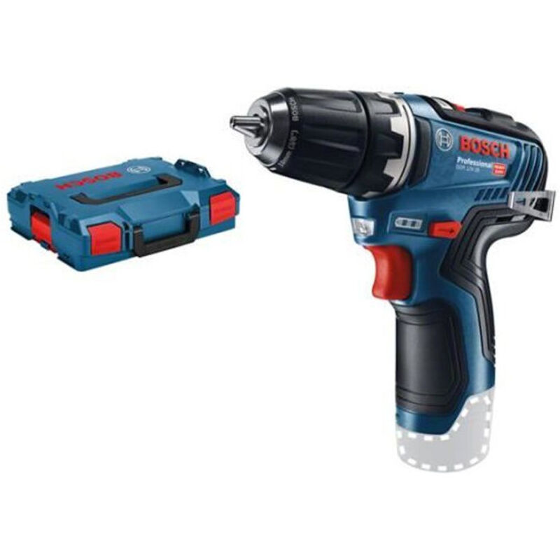 Bosch - Taladro atornillador inalámbrico 12 v 35 Nm sin batería ni cargador en una L-Boxx - gsr 12V-35 Professional