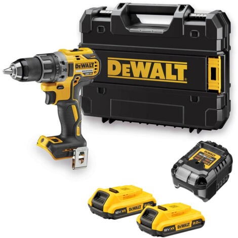 Taladro Atornillador DeWalt DCD791D2-QW XR 18V 2,0 Ah con Maletín TSTAK