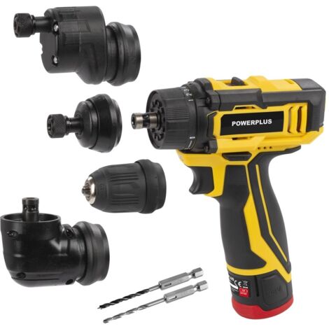 Taladro Atornillador multif.12V – 4 en1 – incl. batería 12V 2.0Ah y cargador
