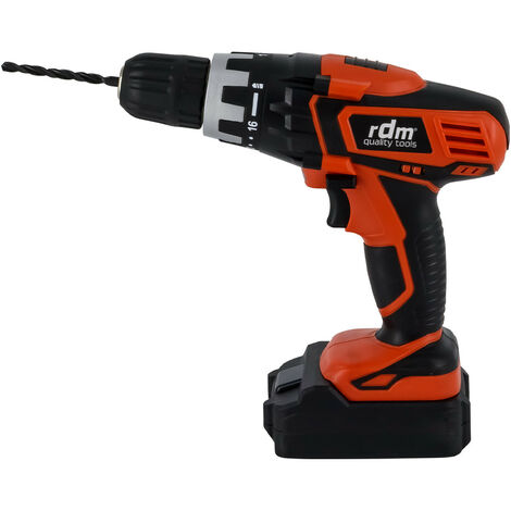 Taladro Atornillador Reversible 550rpm de Batería 14,4V Ni-MH RDM Quality Tools