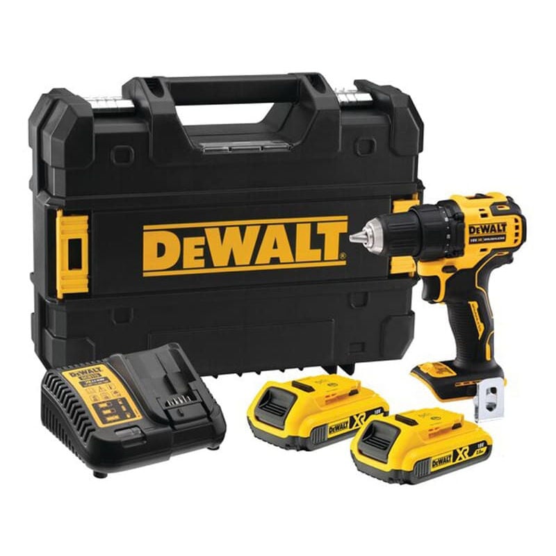 

Dewalt Taladro atornillador a batería 18V DCD708D2T | 2 Ah