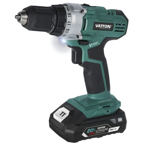 Taladro atornillador VATTON 20V