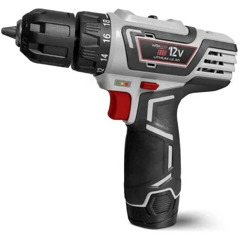 TALADRO ATORNILLADOR WORGRIP 12V BATERÃA 1.3AH