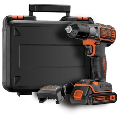 Taladro Black+Decker 18V Litio ASD 184Kb