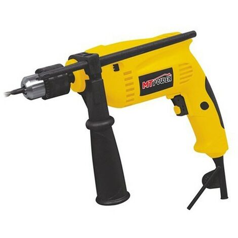 Taladro Bricolaje 500W | Portabrocas 13 mm, Reversible Percutor | Carpinteria y bricolaje