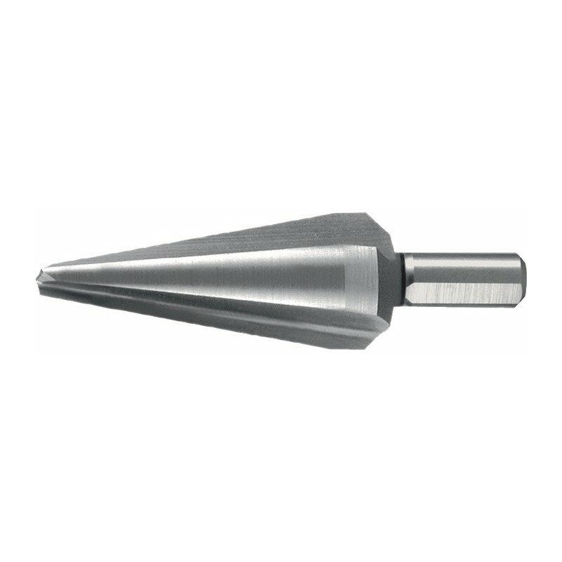 

Taladro cónico para chapa, diámetro de taladro 5-20 mm HSS total L.71mm, Z.3 RUKO