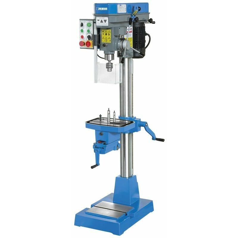 

Taladro De Columna Con Transmisión De Correa Fervi T071