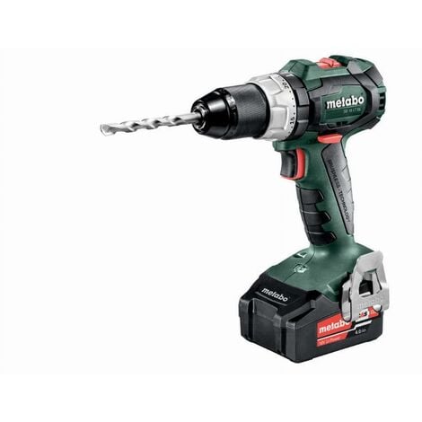Taladro de impacto METABO - SB 18V - LT BL 2 x 4,0 Ah Li-Power, ASC 55, caja - 602316500