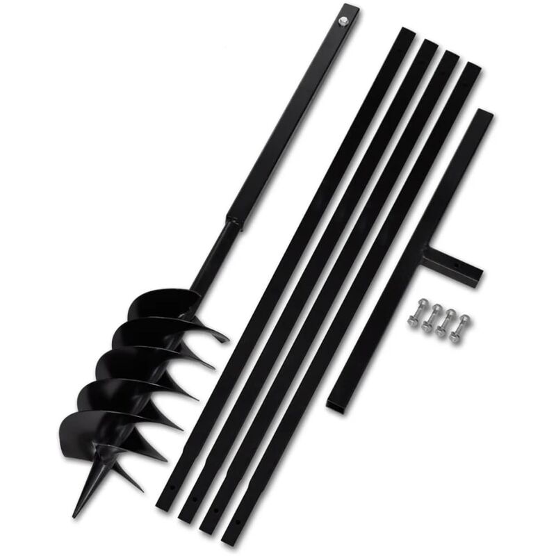 

Taladro de Tierra con Mango de Acero Tubo de Extensión 150 mm 5 m - Vidaxl