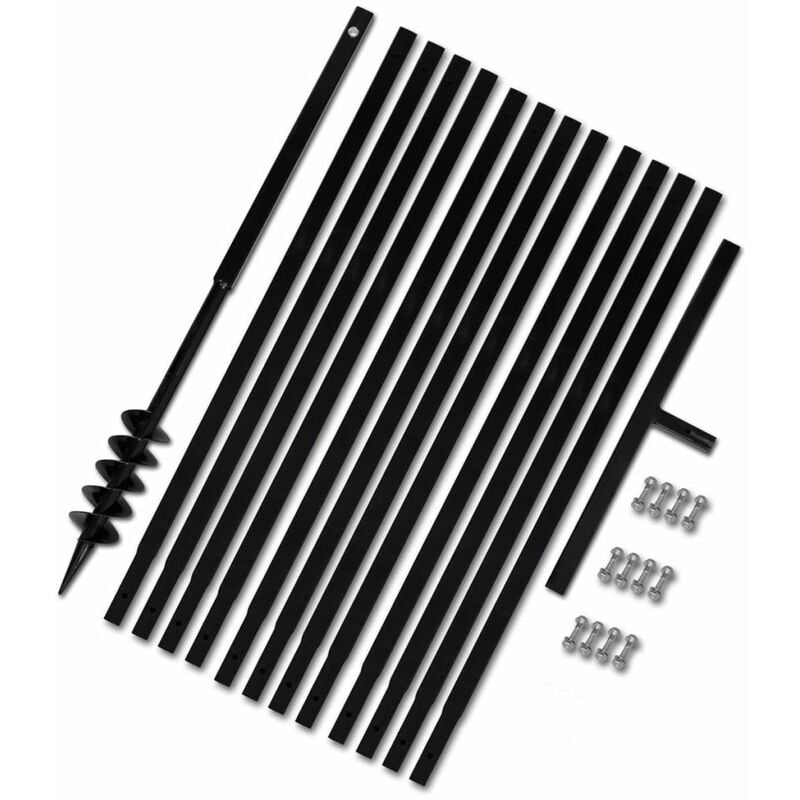 

Taladro De Tierra Con Mango 80 mm Con Tubo De Extensión 13 M Acero