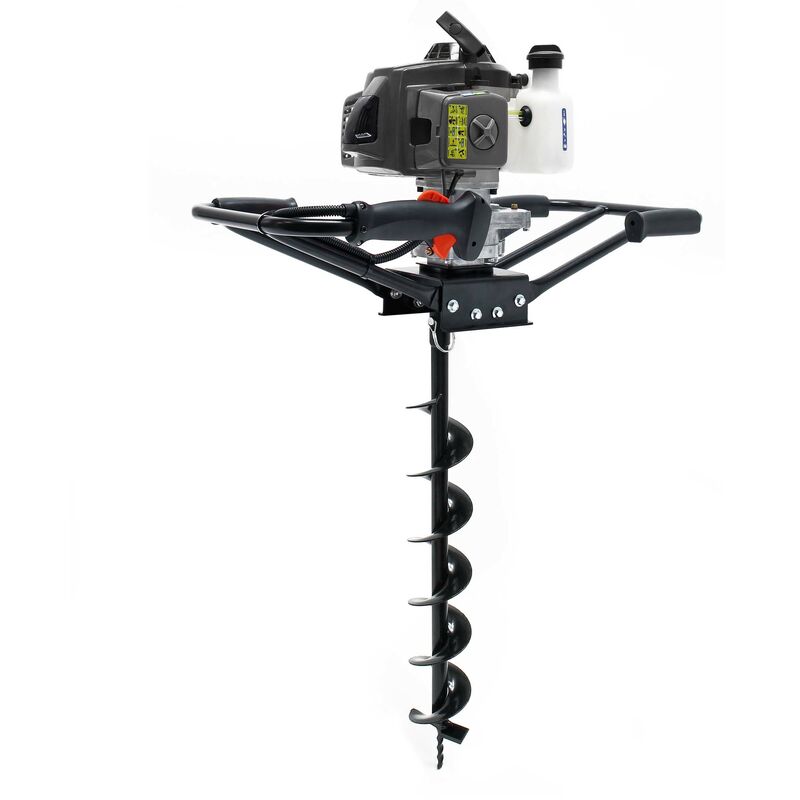 

Taladro de tierra para 2 operarios, 3 CV 63,3 ccm & barrena Ø100mm Ahoyador Plantador forestal