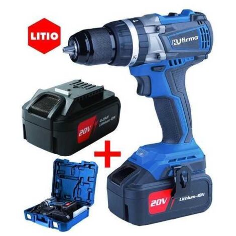 Taladro Hu-Firma Brushless Hu-T20B/Li 2 Baterías 20V-4Ah