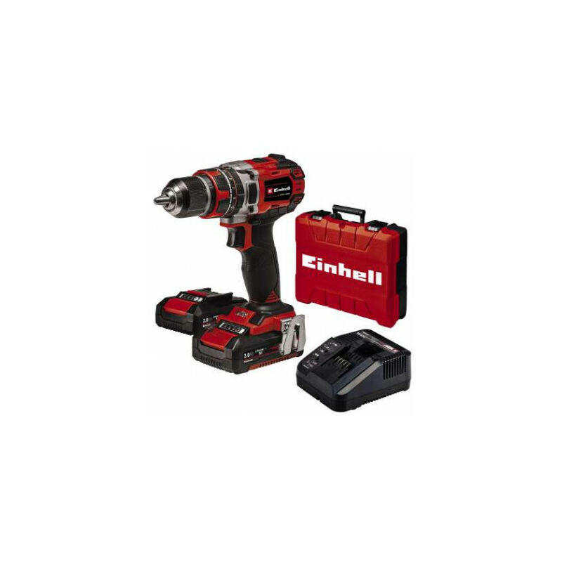 

Taladro batería TE-CD 18/50 Li-i BL (2x2,0Ah) - Einhell